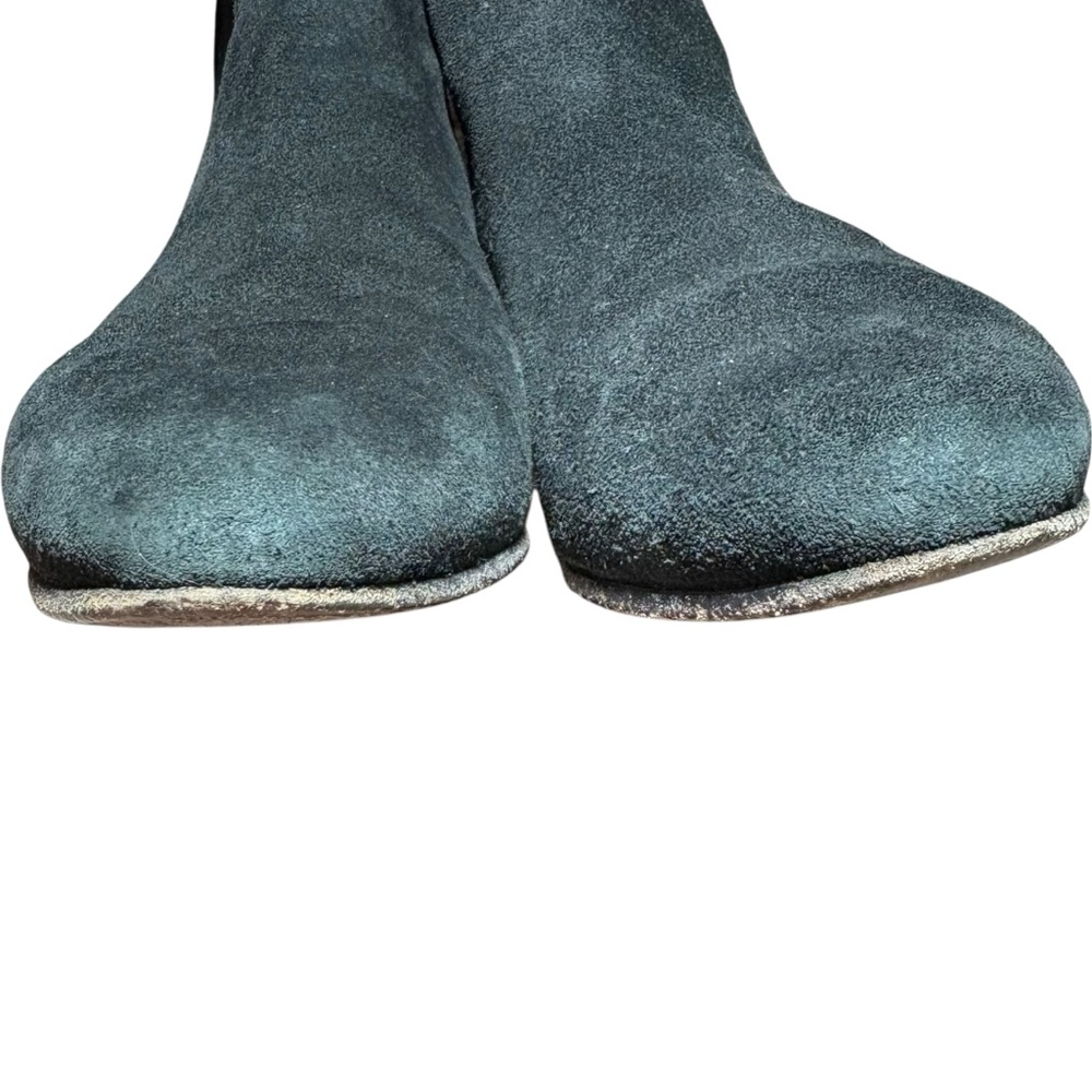 Isabel Marant Black Suede Chelsea Ankle Boots - Picture 6 of 15